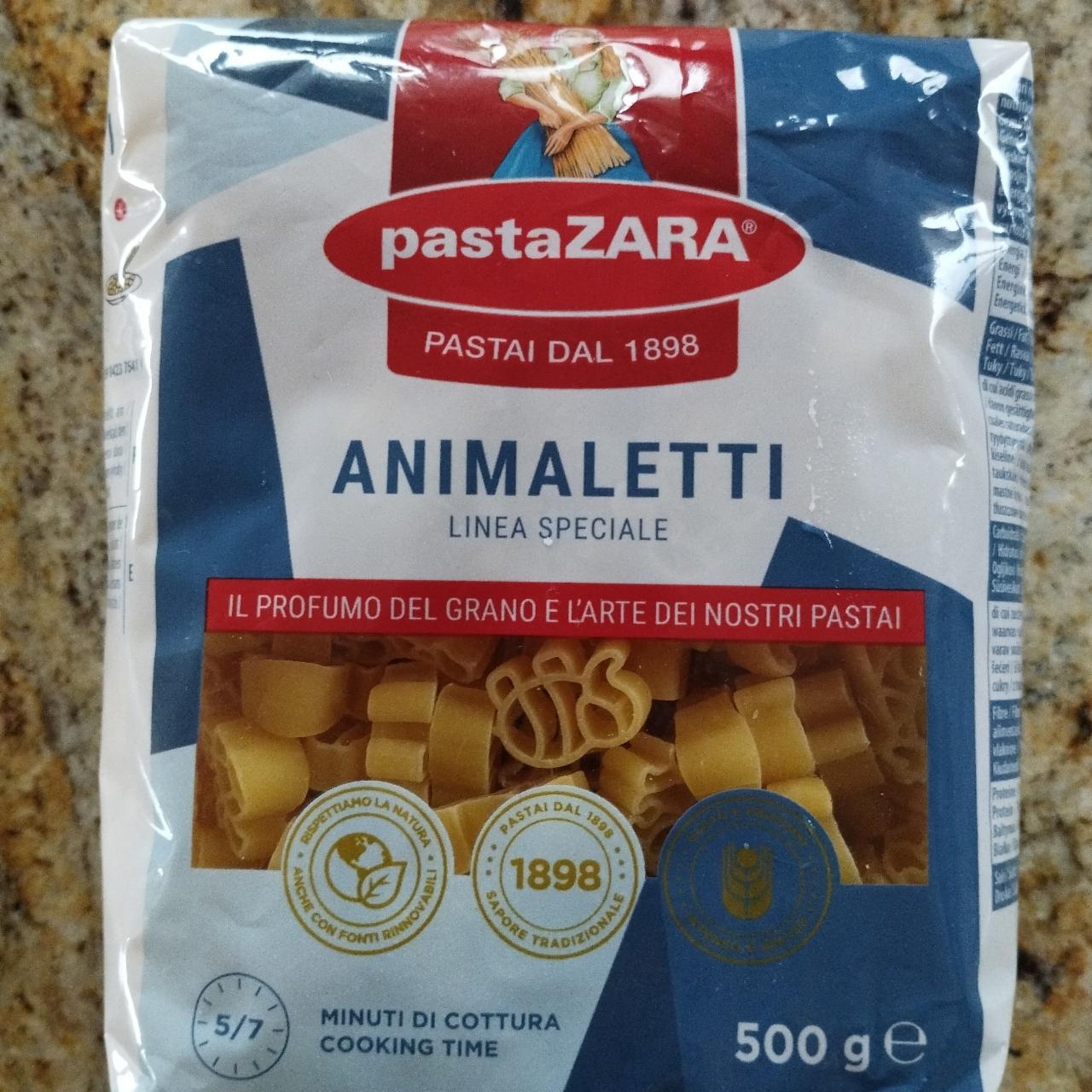 Fotografie - Animaletti pasta ZARA