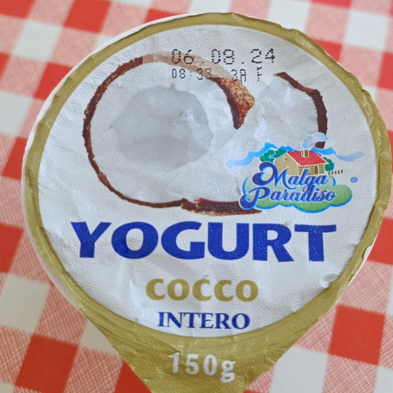 Fotografie - Yogurt Cocco Intero Malga Paradiso