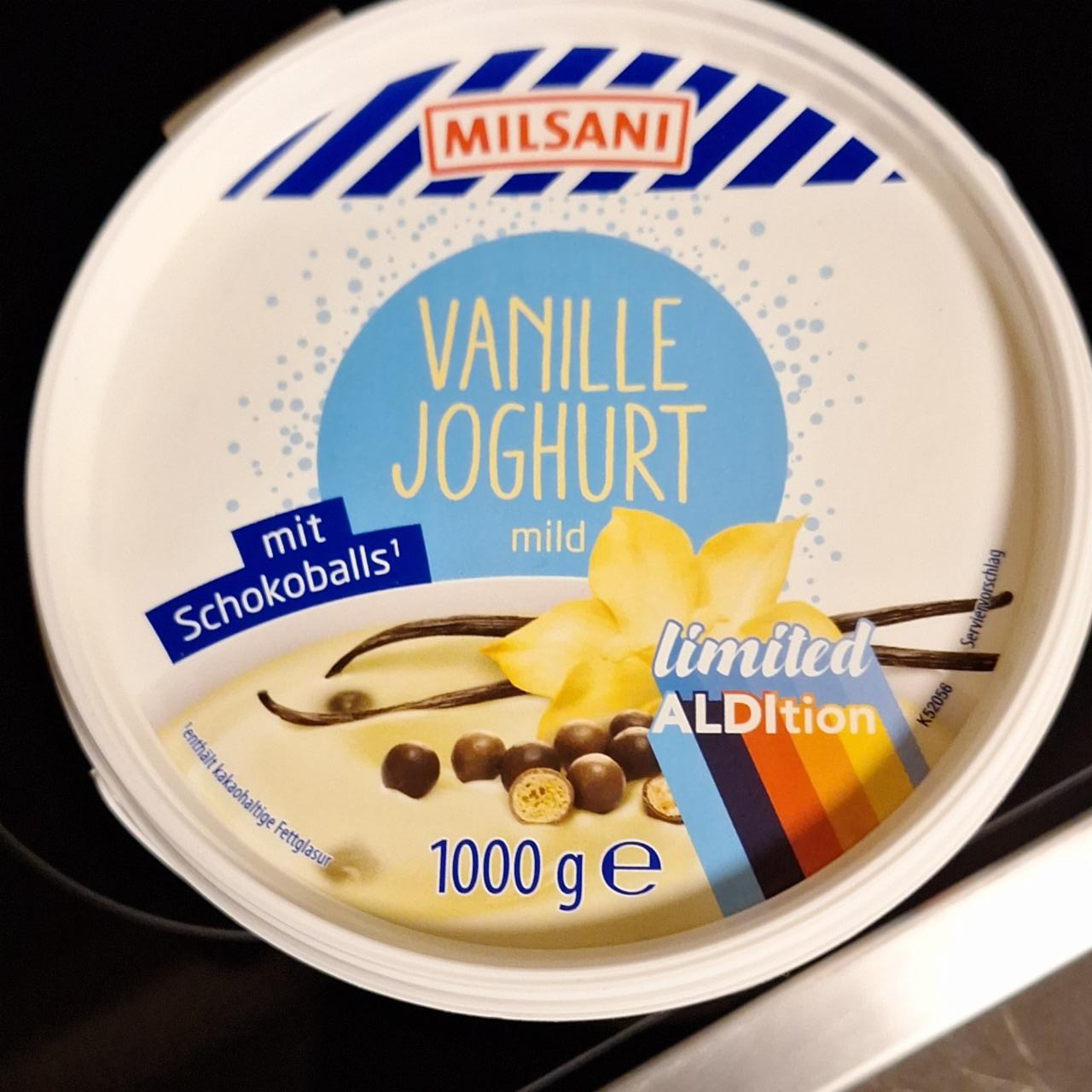 Fotografie - Vanille Joghurt Milsani