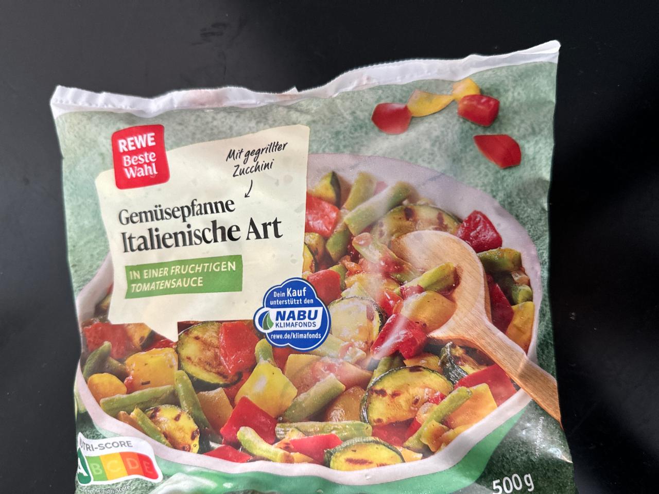 Fotografie - Gemüsepfanne Italienische Art Rewe Beste Wahl