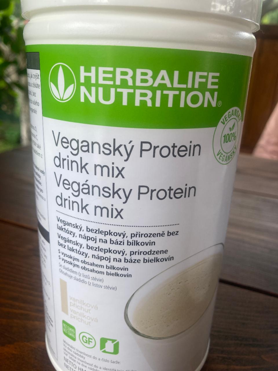 Fotografie - Vegánsky Protein drink mix vanilková príchuť Herbalife Nutrition