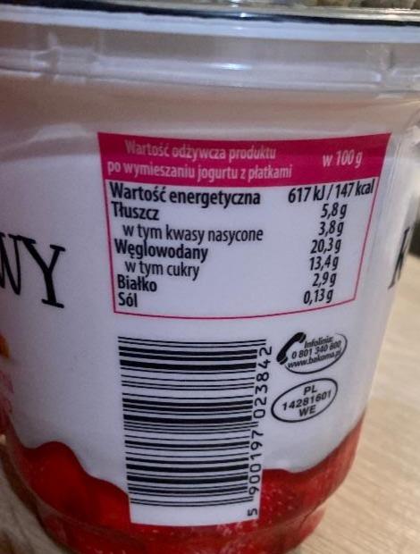 Jogurt Krémový S Malinami A Granolou Bakoma Kalórie Kj A Nutričné Hodnoty Kalorickétabuľkysk 7418