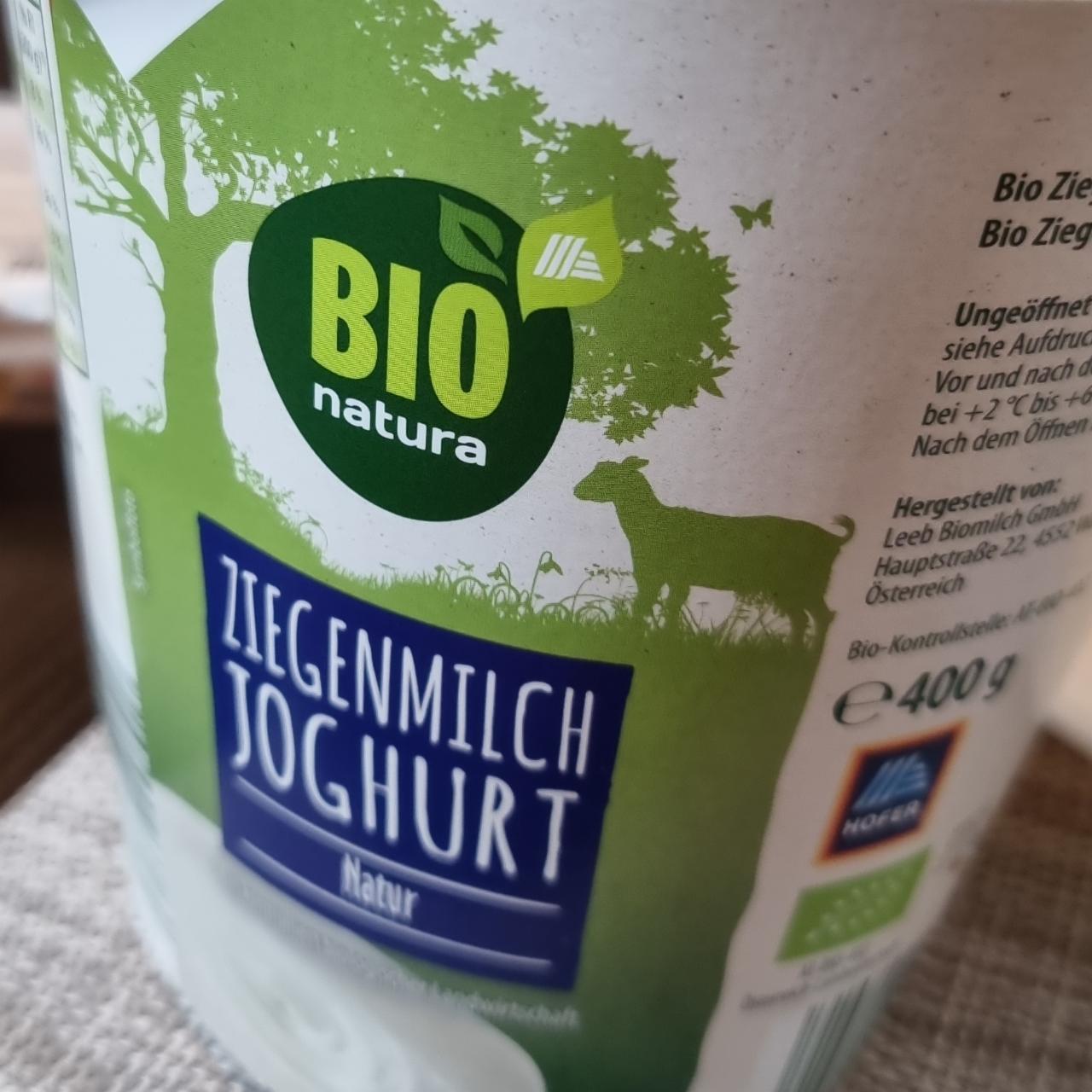 Fotografie - Ziegenmilch Joghurt Natur Bio natura