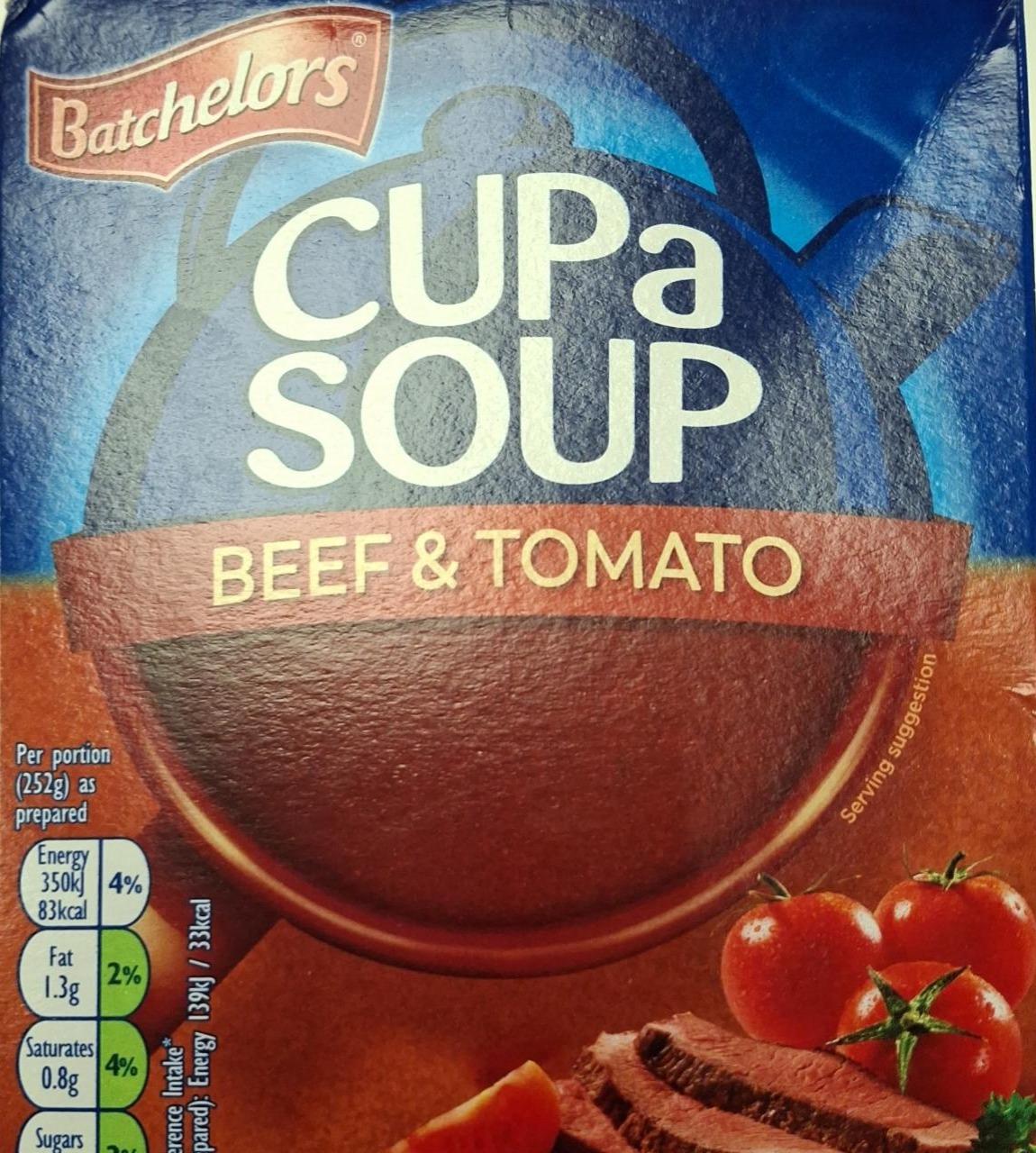 Fotografie - Coup a Soup Beef & Tomato Batchelors