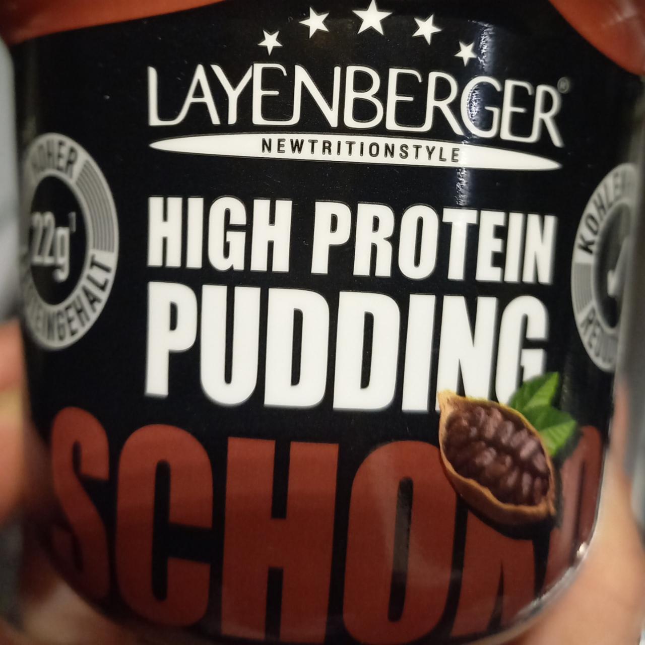 Fotografie - High protein pudding schoko Layenberger