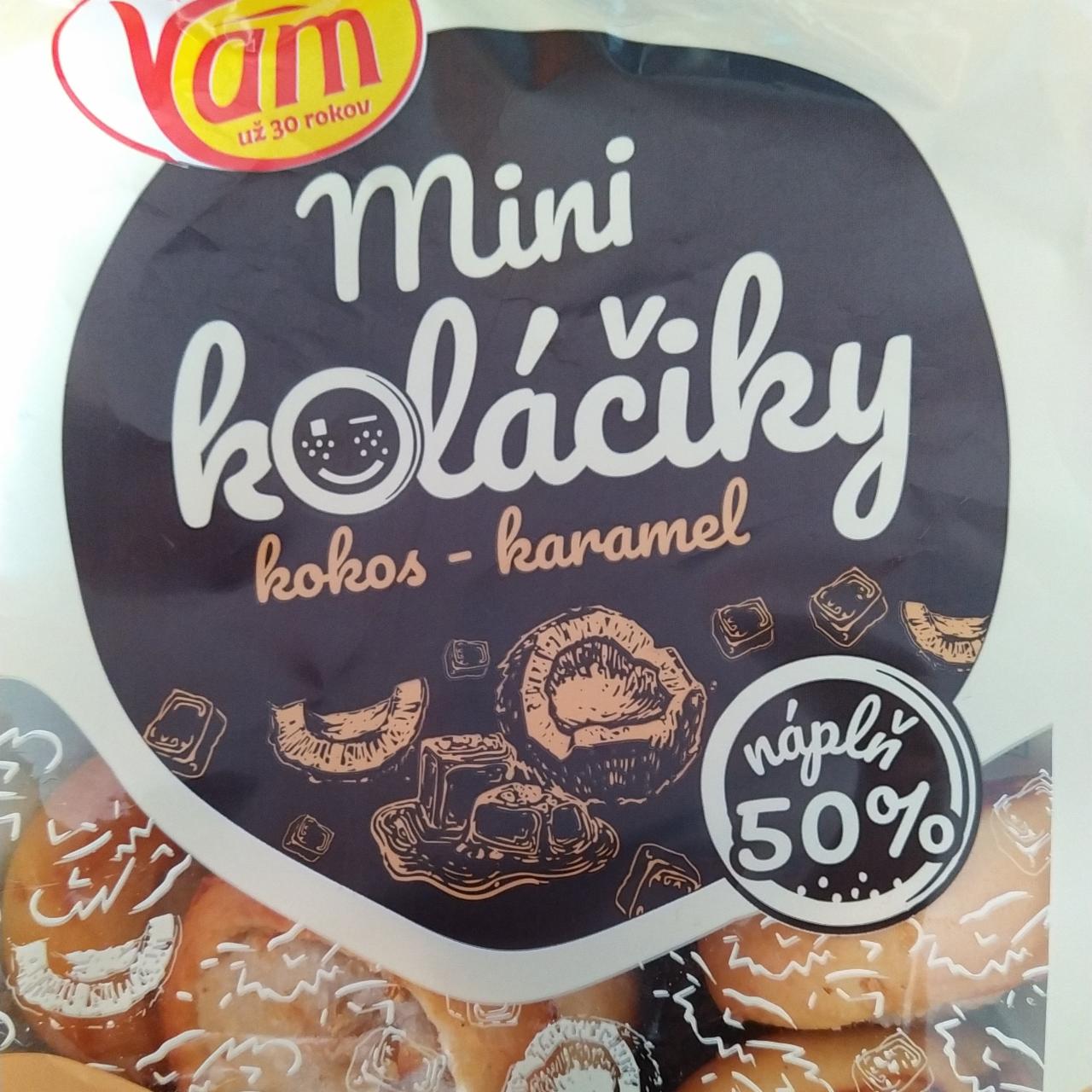 Fotografie - Mini koláčiky kokos - karamel Vamex