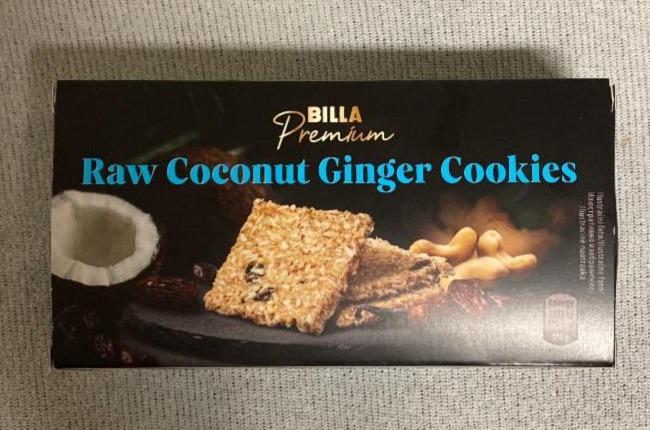 Fotografie - Raw Coconut Ginger Cookies Billa Premium