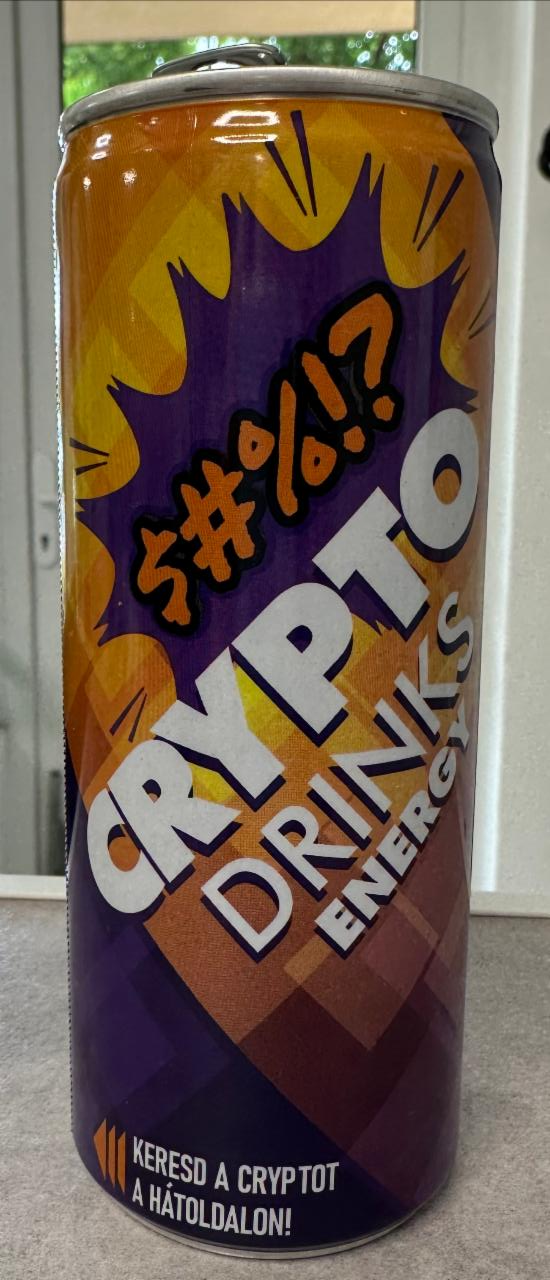 Fotografie - Crypto Drinks Energy Tutti-frutti