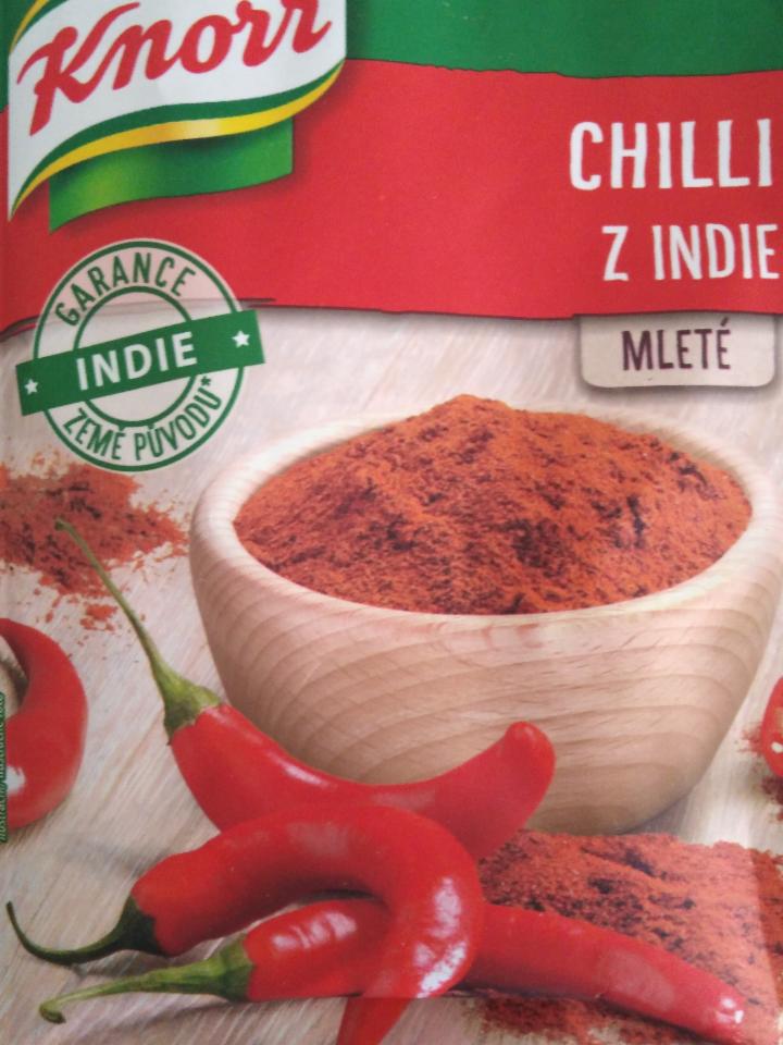 Fotografie - Chilli z indie mleté Knorr