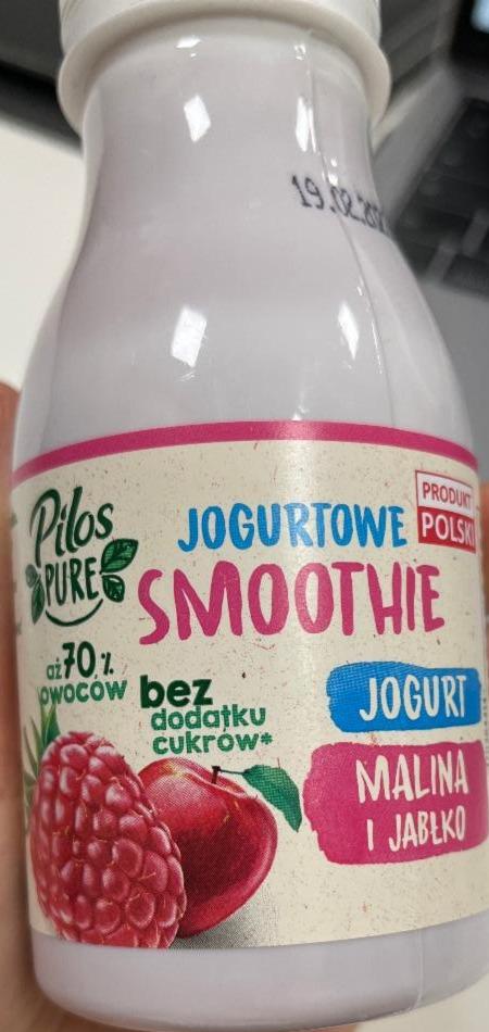 Fotografie - Jogurtové Smoothie Jogurt Malina a Jablko Pilos Pure