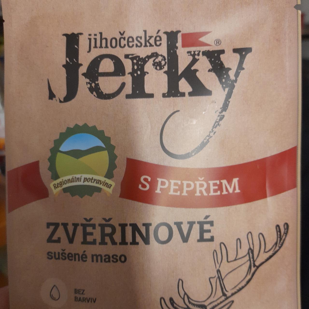 Fotografie - Zvěřinové sušené maso s pepřem Jihočeské Jerky