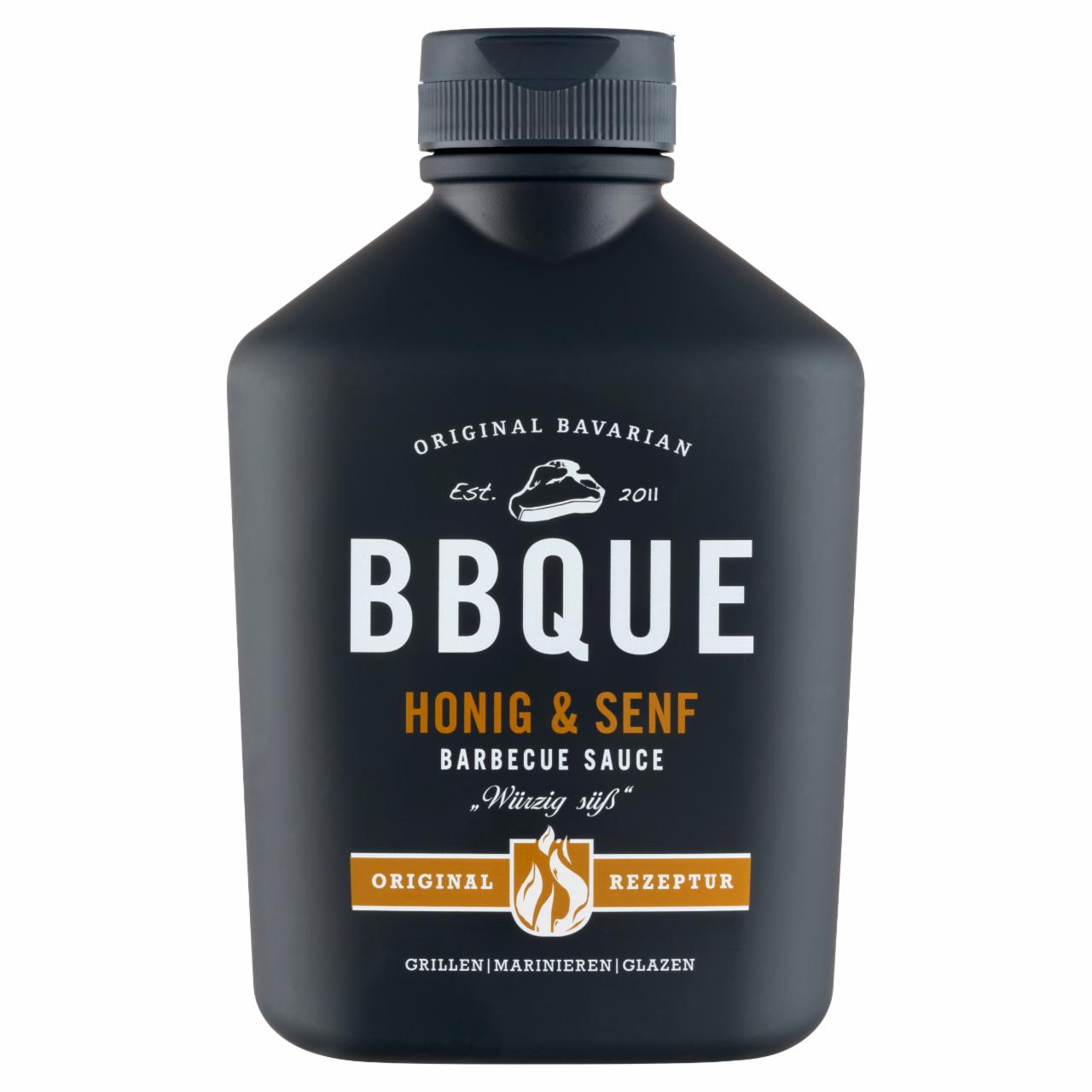 Fotografie - BBQUE Honig & Senf Barbecue Sauce Original Bavarian