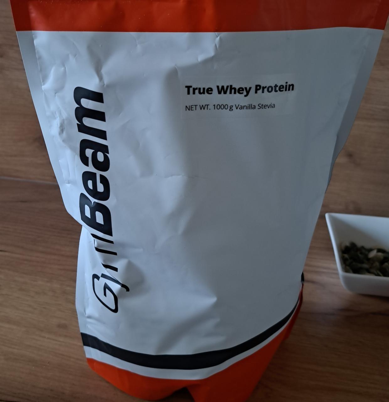 Fotografie - True Whey Protein Vanilla Stevia GymBeam