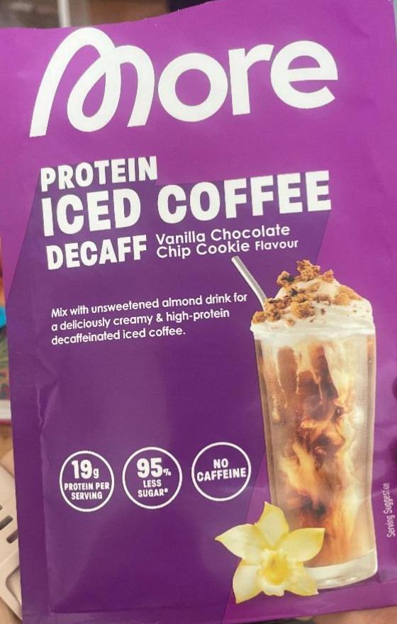 Fotografie - Protein Iced Coffee Decaff More