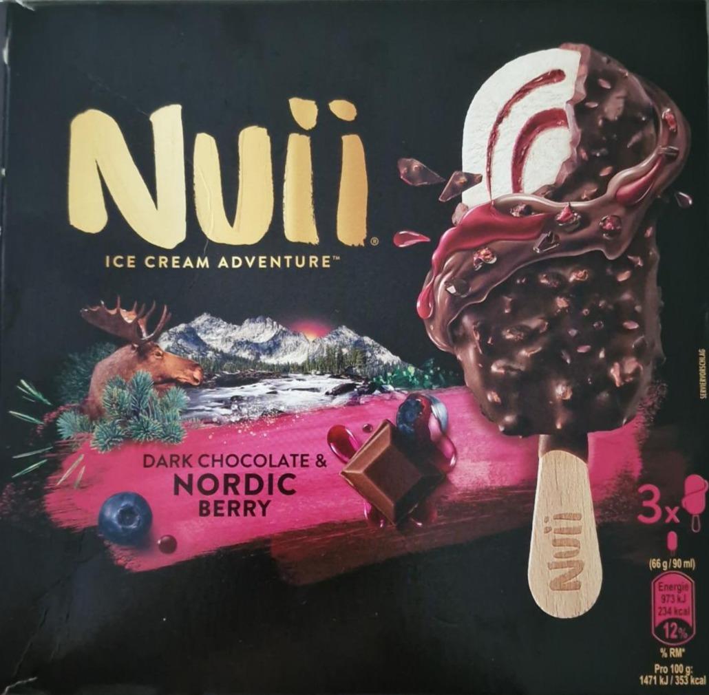 Fotografie - Dark chocolate & nordic berry Nuii