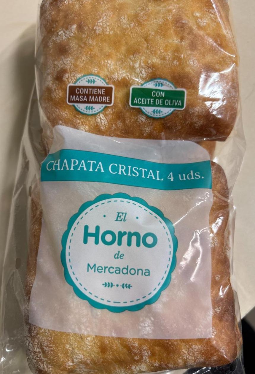 Fotografie - Chapata Cristal El Horno de Mercadona