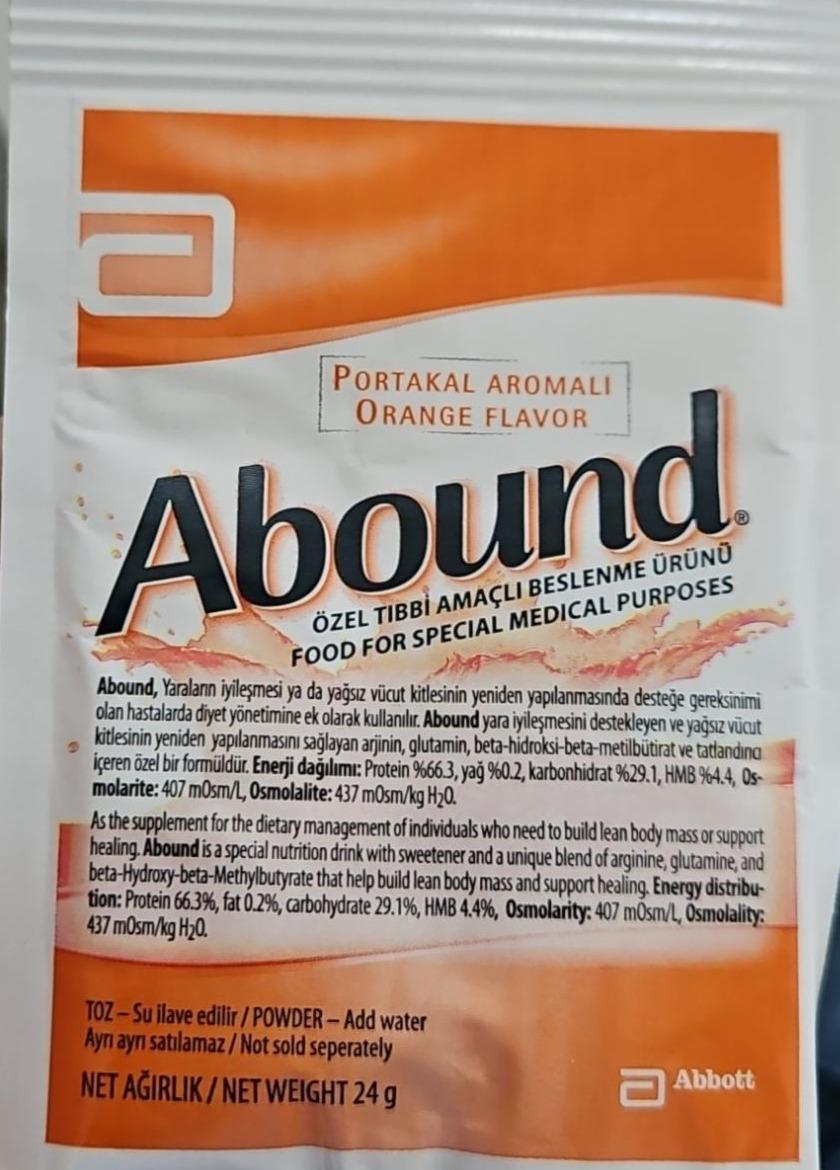 Fotografie - Abound Orange flavour