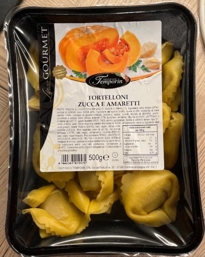 Fotografie - Tortelloni zucca e amaretti Temporin