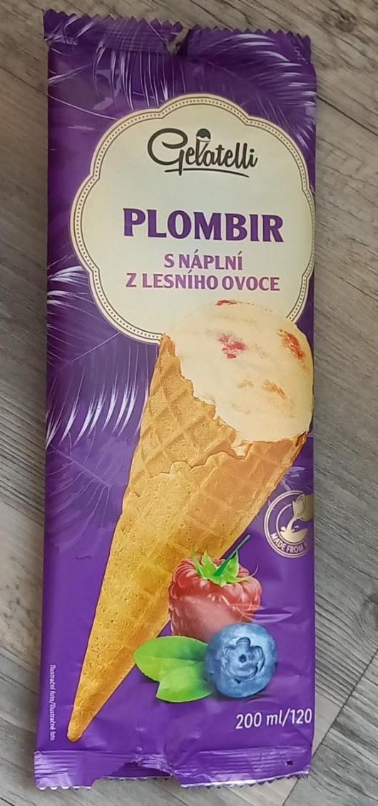 Fotografie - Plombir s náplní z lesního ovoce Gelatelli