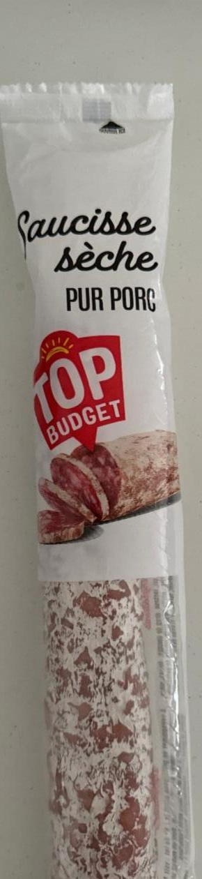 Fotografie - Saucisse sèche pur porc Top Budget