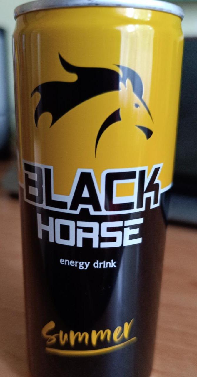 Fotografie - Summer energy drink Black Horse