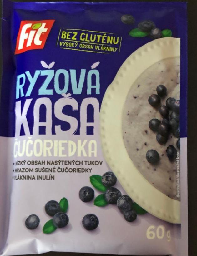 Fotografie - Ryžová kaša čučoriedka Fit