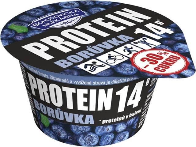 Fotografie - Protein 14g borůvka Bohušovická mlékárna