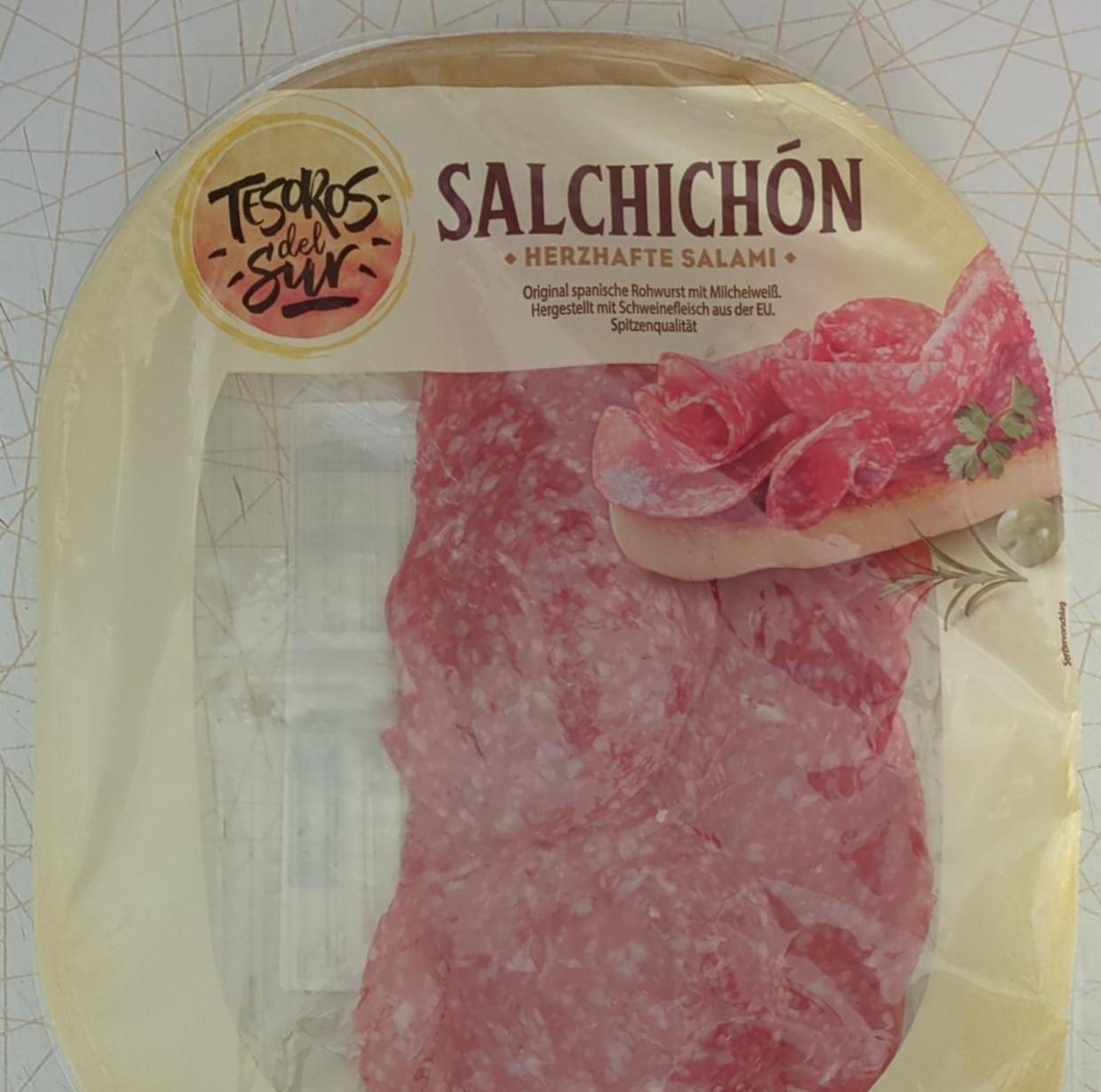 Fotografie - Salchichón Herzhafte Salami Tesoros del Sur