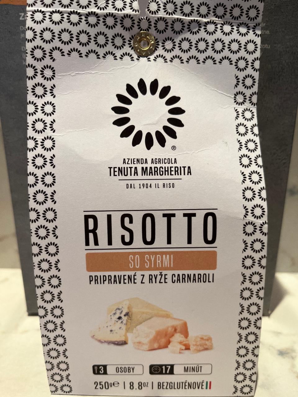 Fotografie - Risotto so syrmi Tenuta Margherita