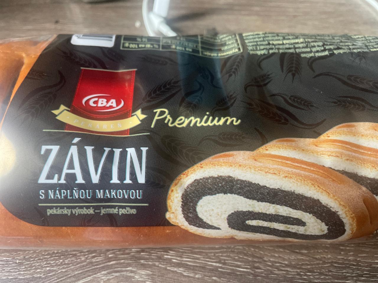 Fotografie - Závin s náplňou makovou CBA Premium