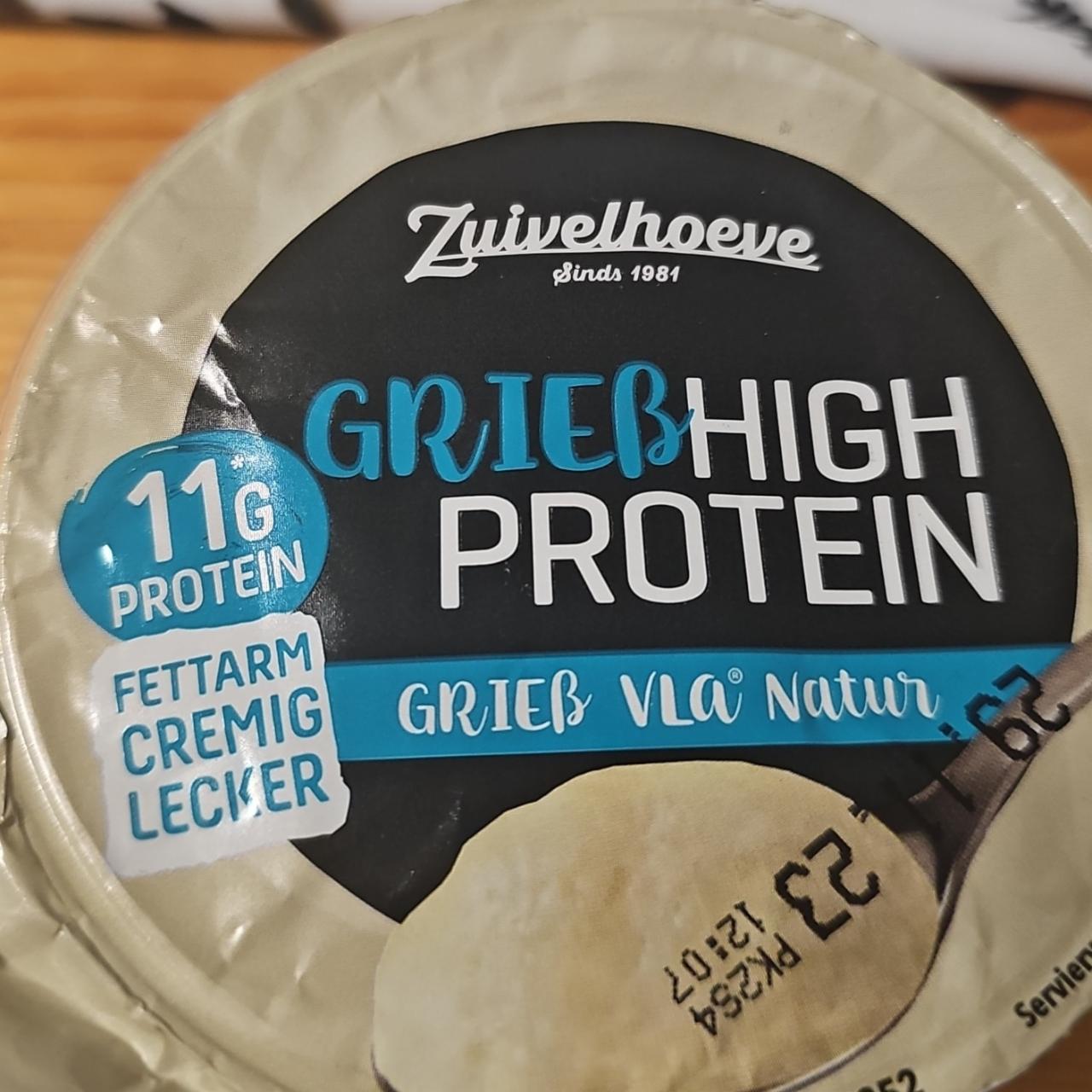 Fotografie - Grießhigh protein Zuivelhoeve