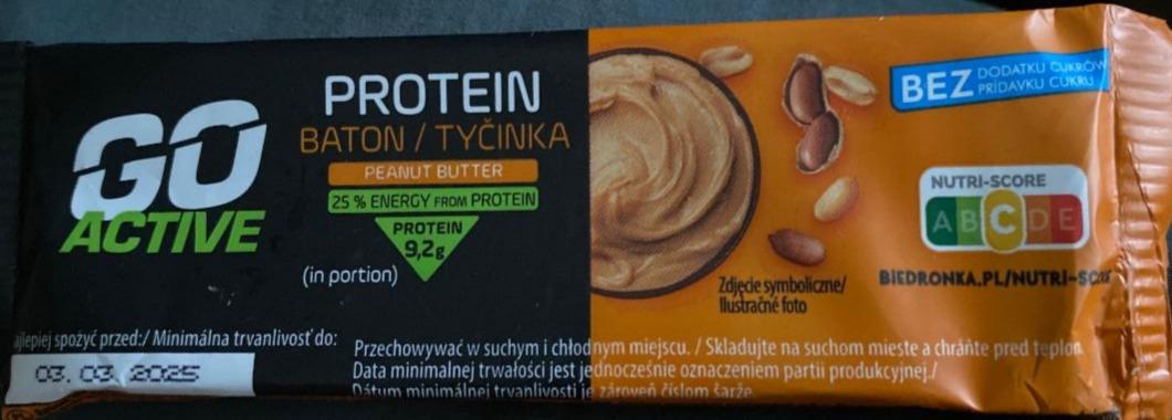 Fotografie - Protein baton peanut butter Go Active