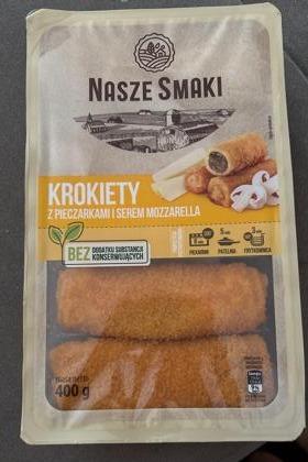 Fotografie - Krokiety z pieczarkami i serem mozzarella Nasze Smaki