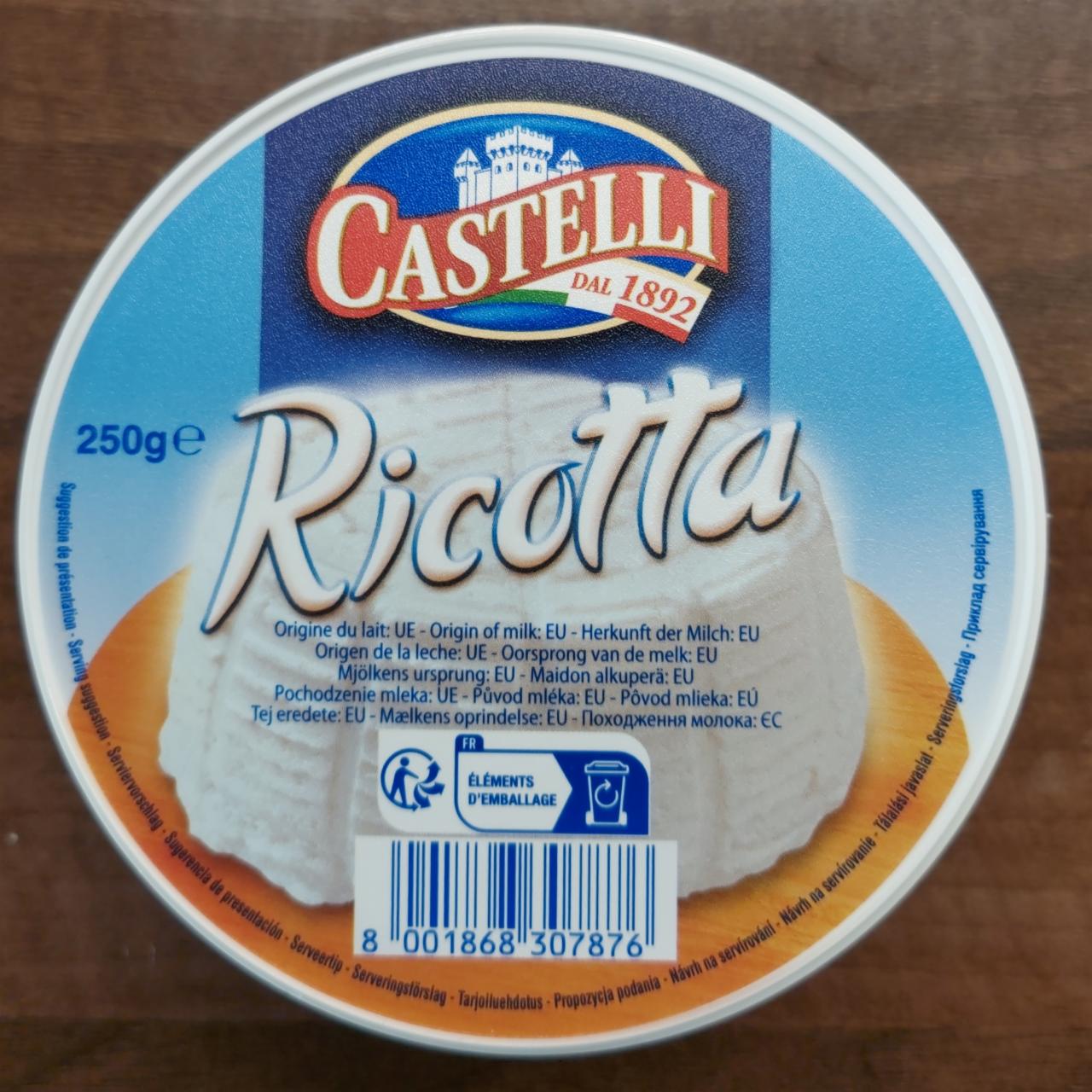 Fotografie - Ricotta Castelli