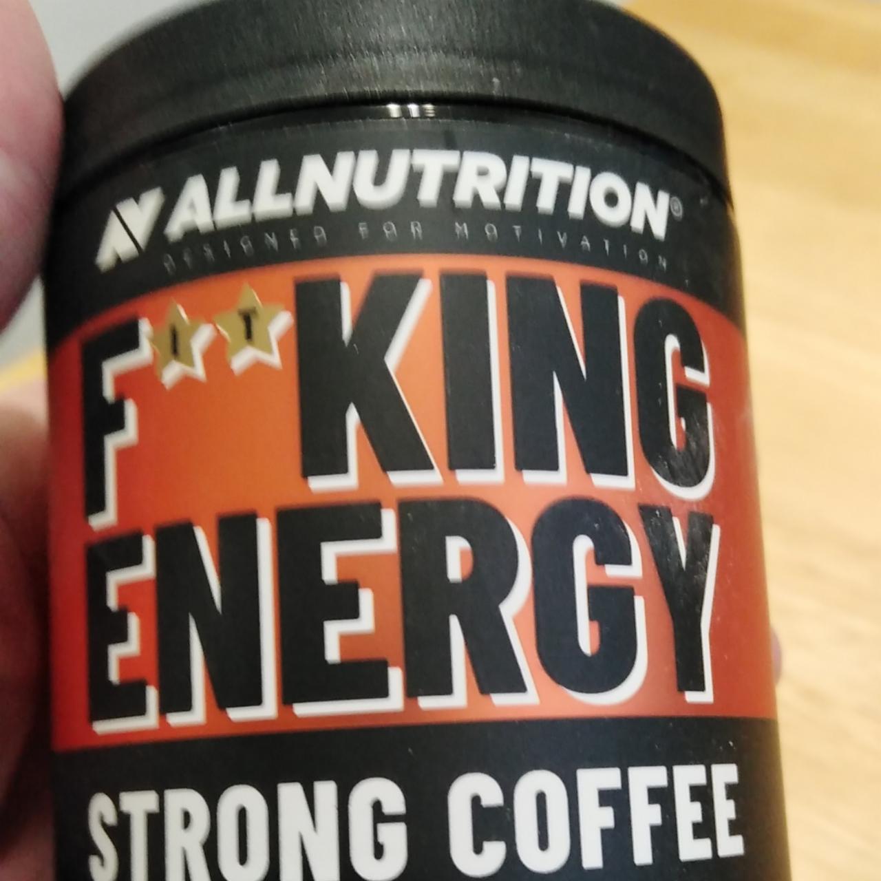 Fotografie - FitKing Energy Strong Coffee Caramel Allnutrition