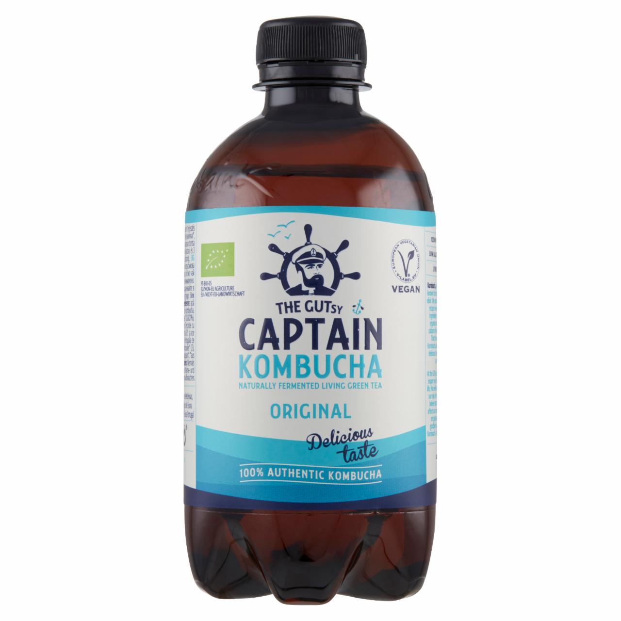 Fotografie - Captain kombucha original flavour bio The Gutsy