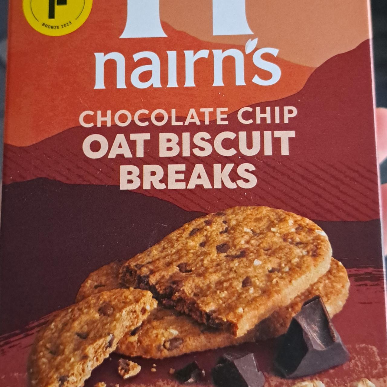 Fotografie - Chocolate chip oat biscuit breaks Nairn's