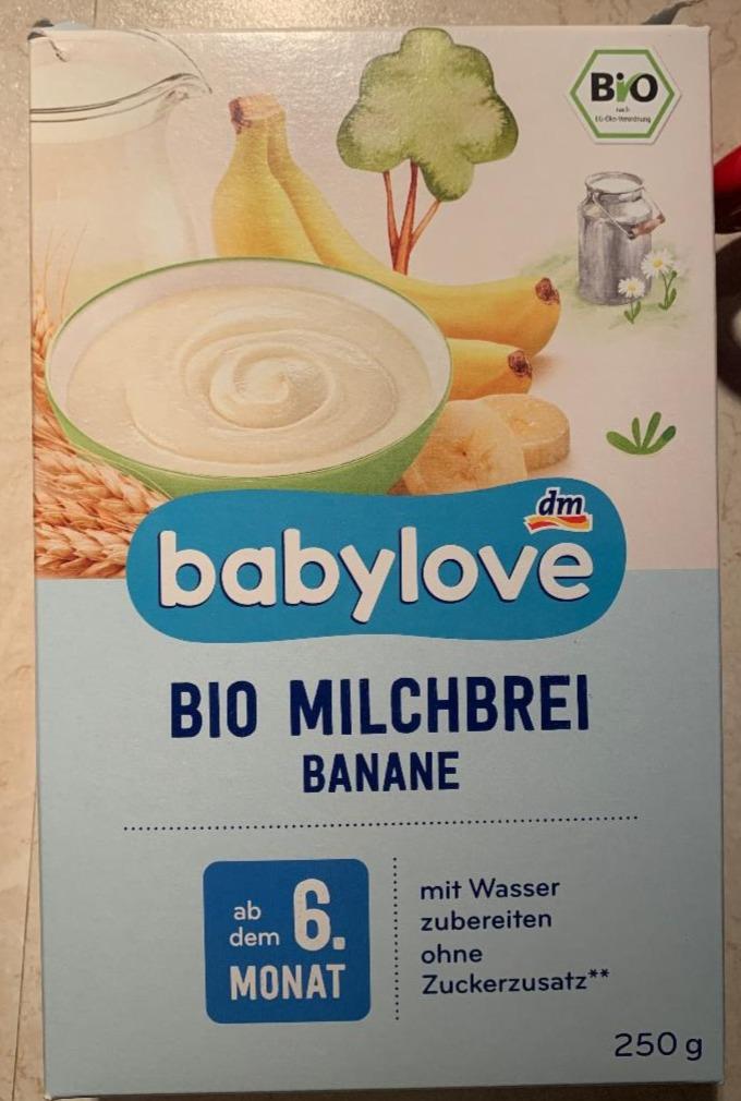 Fotografie - Bio Milchbrei Banane Babylove