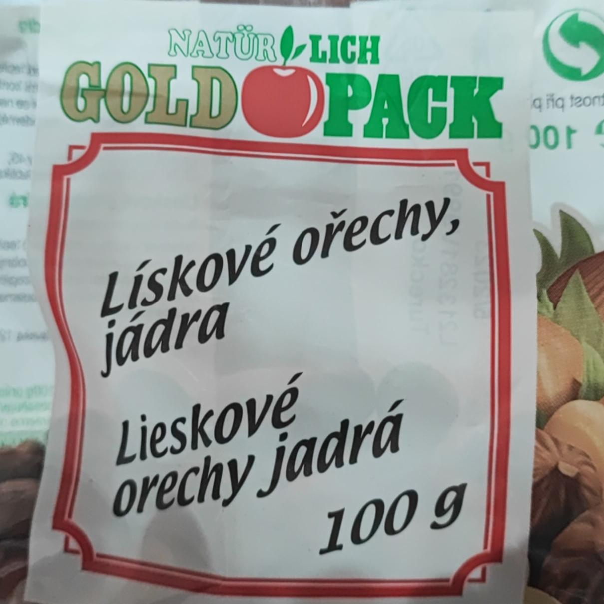 Fotografie - Lískové ořechy jádra Natürlich Gold Pack