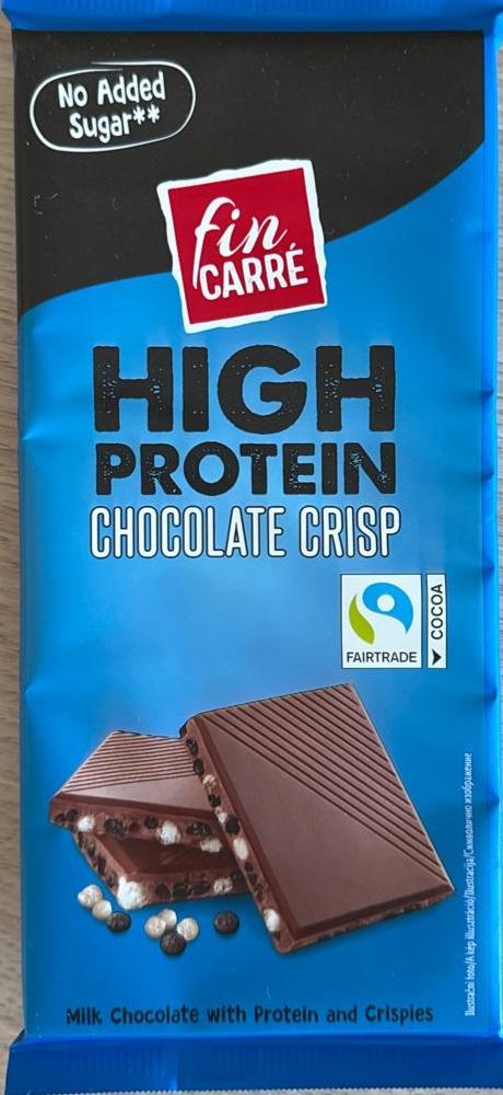 Fotografie - High protein chocolate crisp Fin Carré