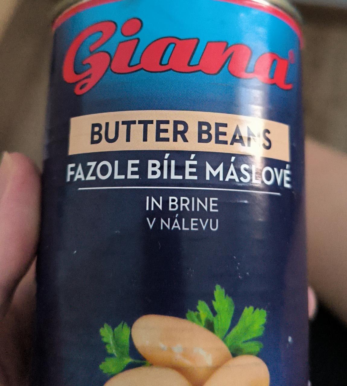 Fotografie - Butter Beans Fazole bílé máslové v nálevu Giana