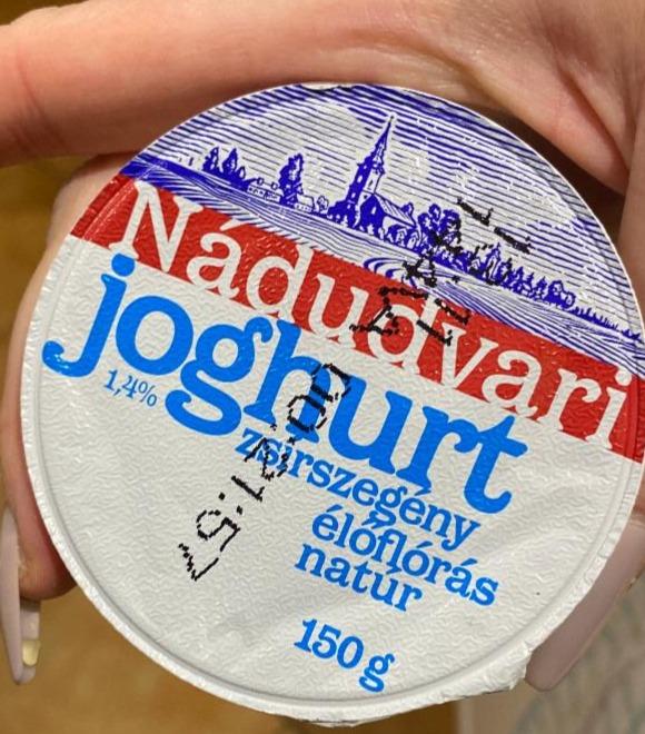 Fotografie - Joghurt 1,4% zsírszegény élőflórás natúr Nádudvari