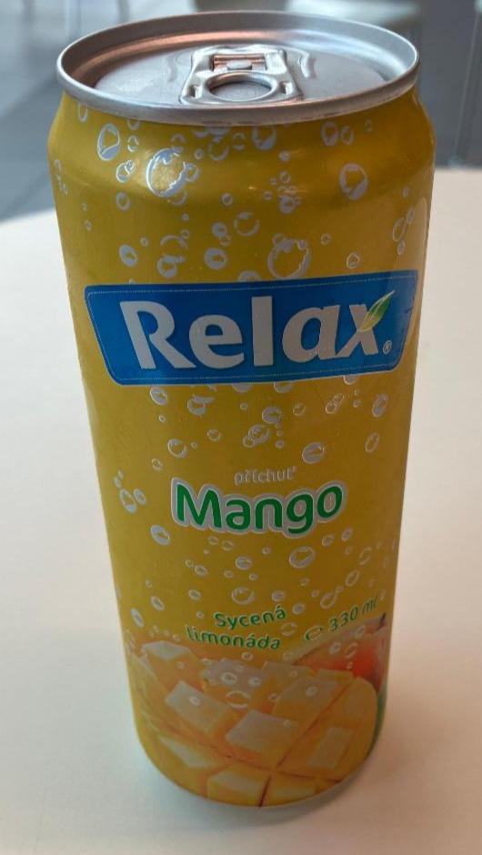 Fotografie - Sycená limonáda příchuť mango Relax