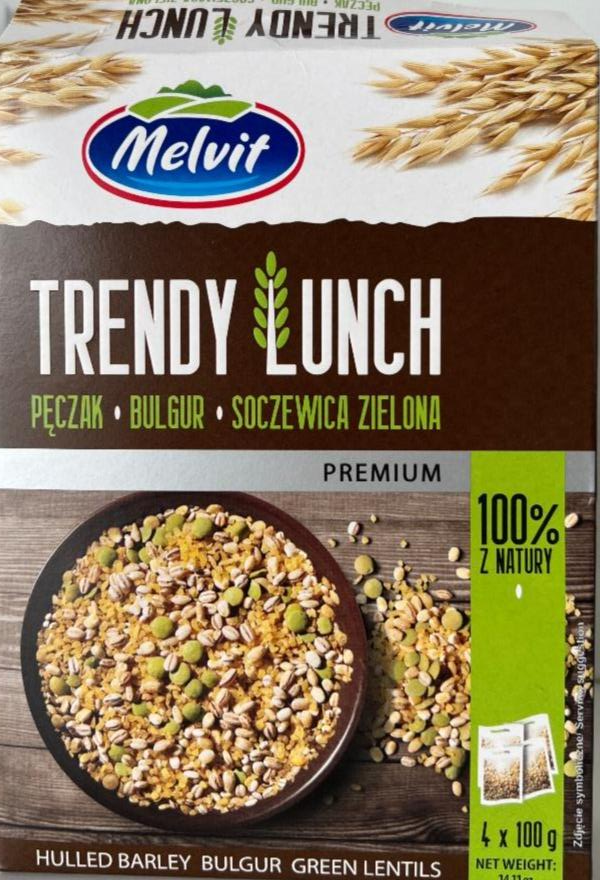 Fotografie - Trendy Lunch pęczak, bulgur, soczewica zielona Melvit