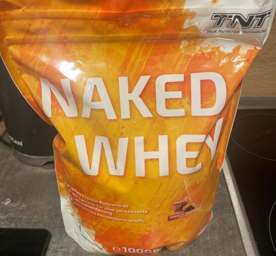 Fotografie - Naked Whey Kirsch-Banane TNT