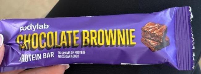 Fotografie - Chocolate Brownie protein bar Bodylab