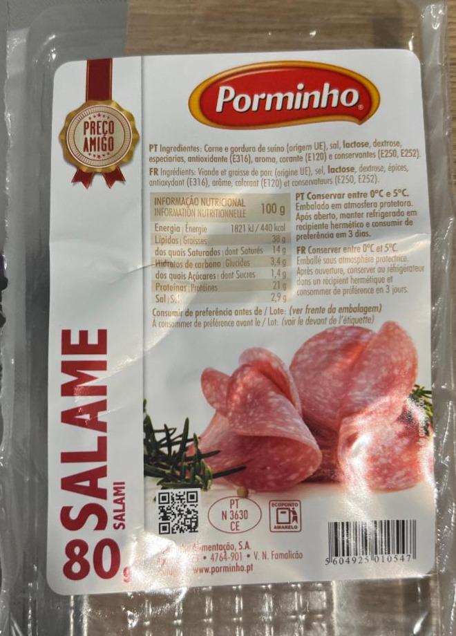 Fotografie - Salame Porminho