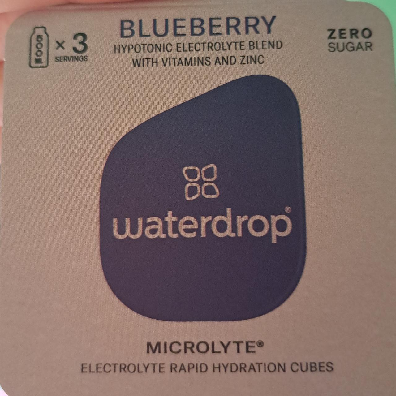 Fotografie - Microlyte Blueberry Waterdrop