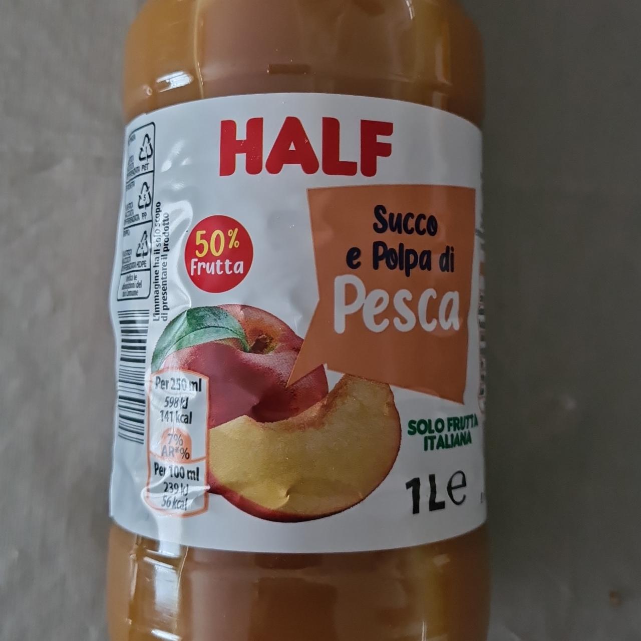 Fotografie - Succo e Polpa di Pesca Half