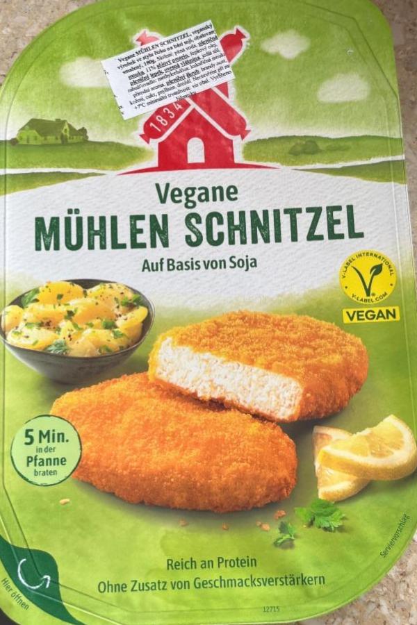 Fotografie - Vegane Mühlen Schnitzel Rügenwalder mühle